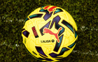 西甲發(fā)布冬季新款比賽用球：熒光黃配色，紋理致敬賽車運動