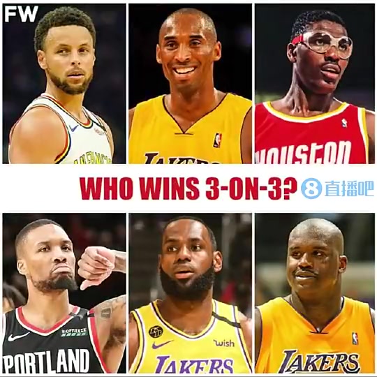 詹科各帶一隊(duì)打3v3哪邊會(huì)贏