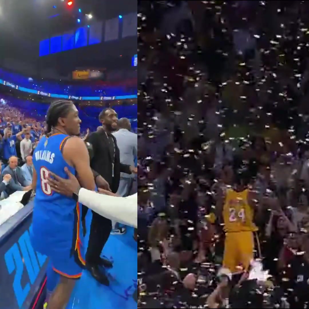 老八致敬曼巴杰倫威奪冠后跳上技術(shù)臺做出科比同款慶祝動作