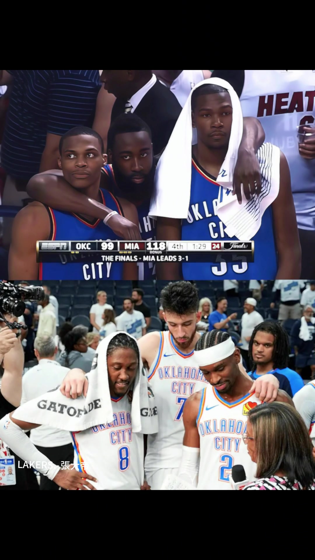 雷霆新三少率隊(duì)奪冠他們超越昔日雷霆三少了嗎