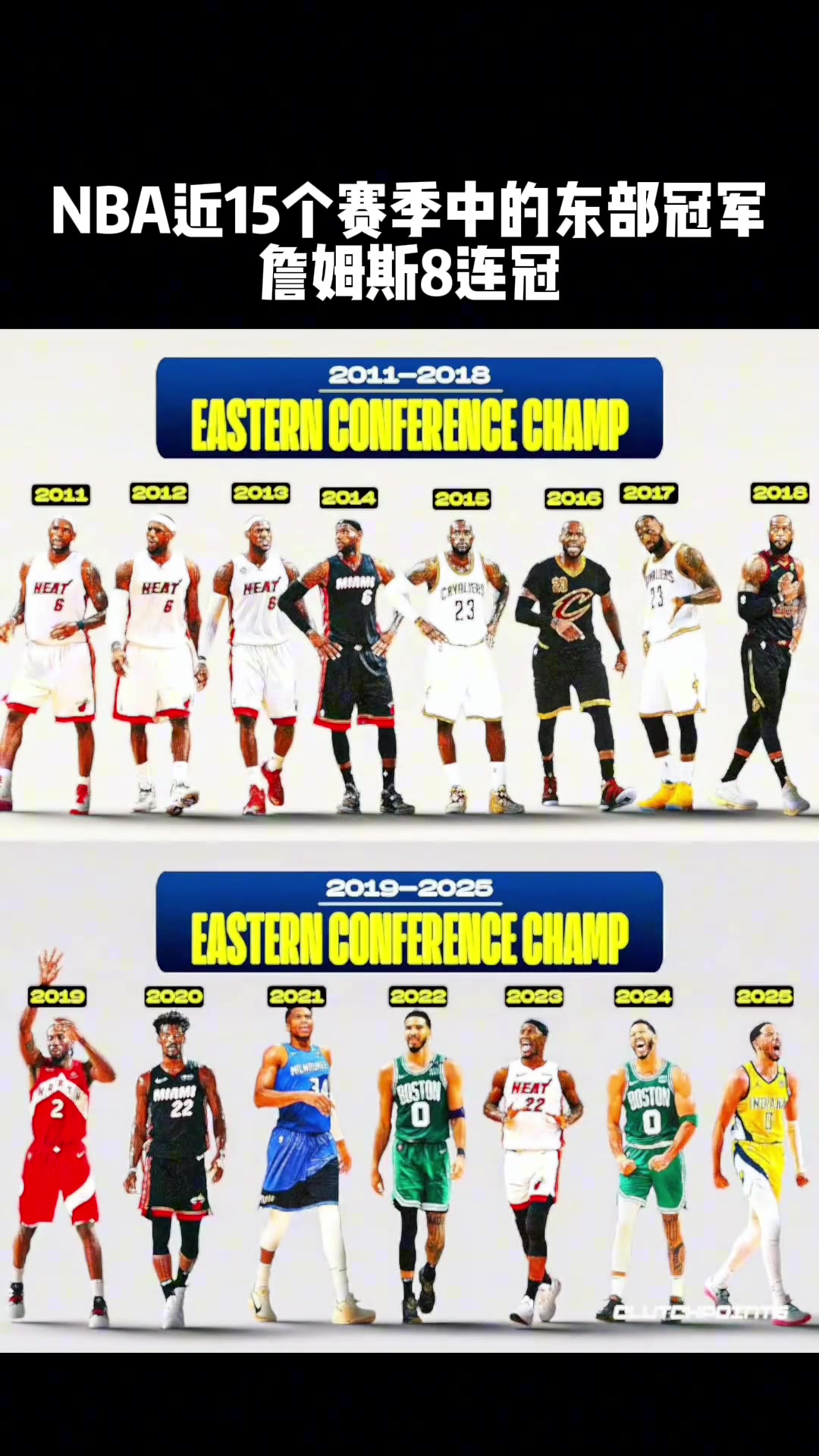 東部8年抗詹真是神話這就是詹姆斯