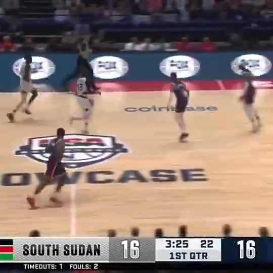 太陽(yáng)選中2米18南蘇丹天賦怪馬盧阿奇去年對(duì)位濃眉和恩比德大殺四方