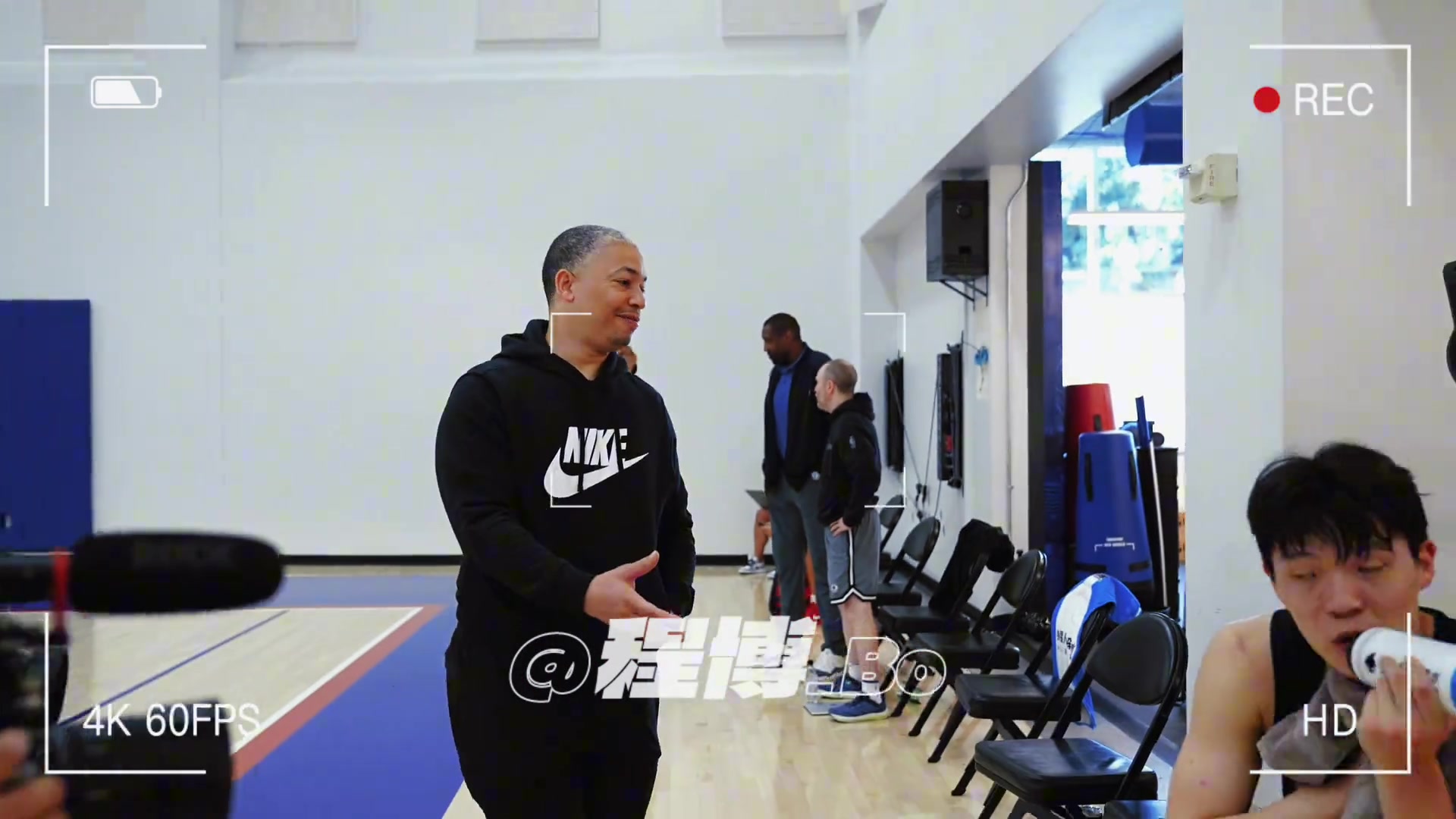 可惜只有30號簽楊瀚森試訓快船時盧指導和他約定周一見