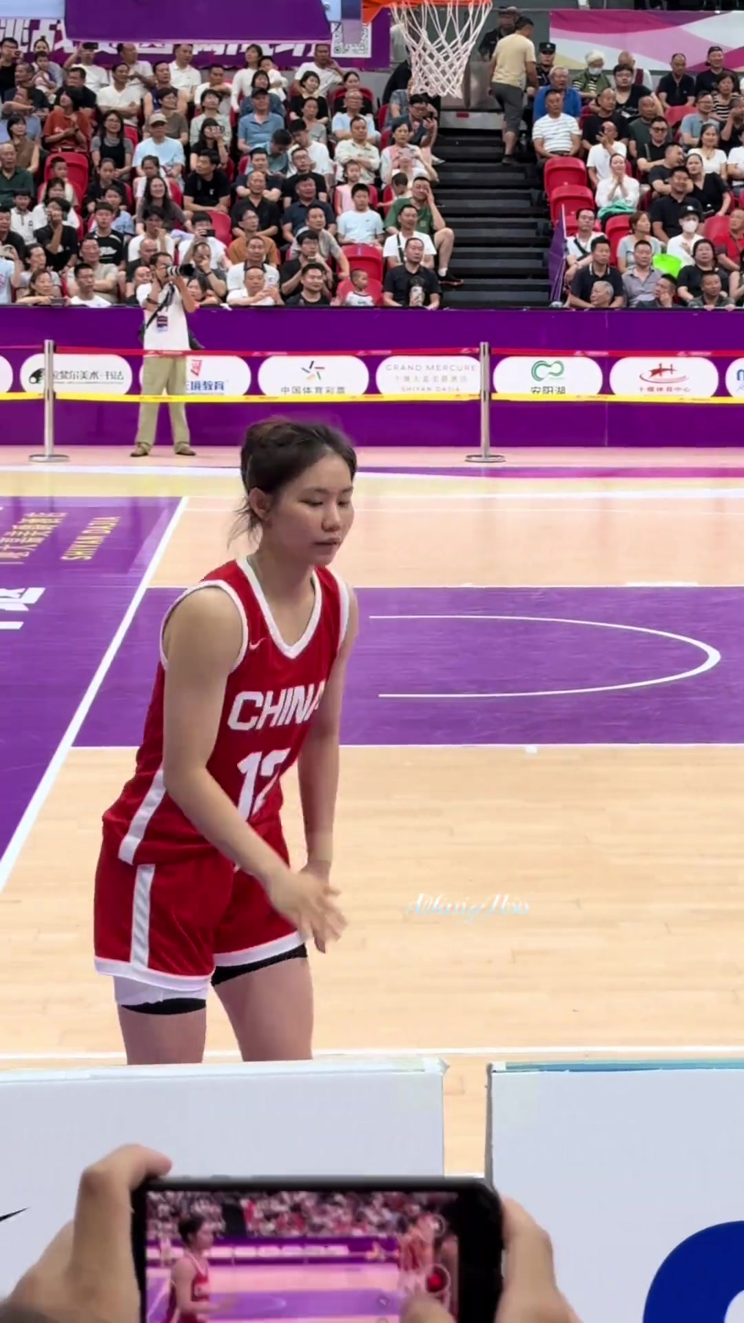 女籃青年隊的董一諾也是個高顏值美女啊