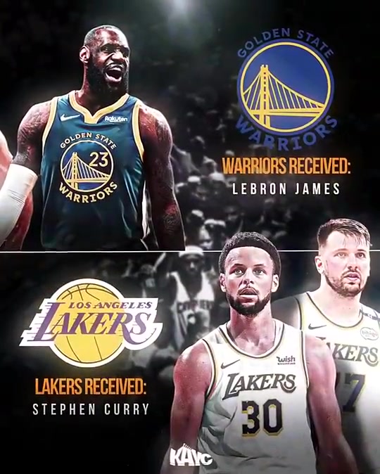 這是哪個二百五想的美媒離譜交易設想老詹與庫里互換東家