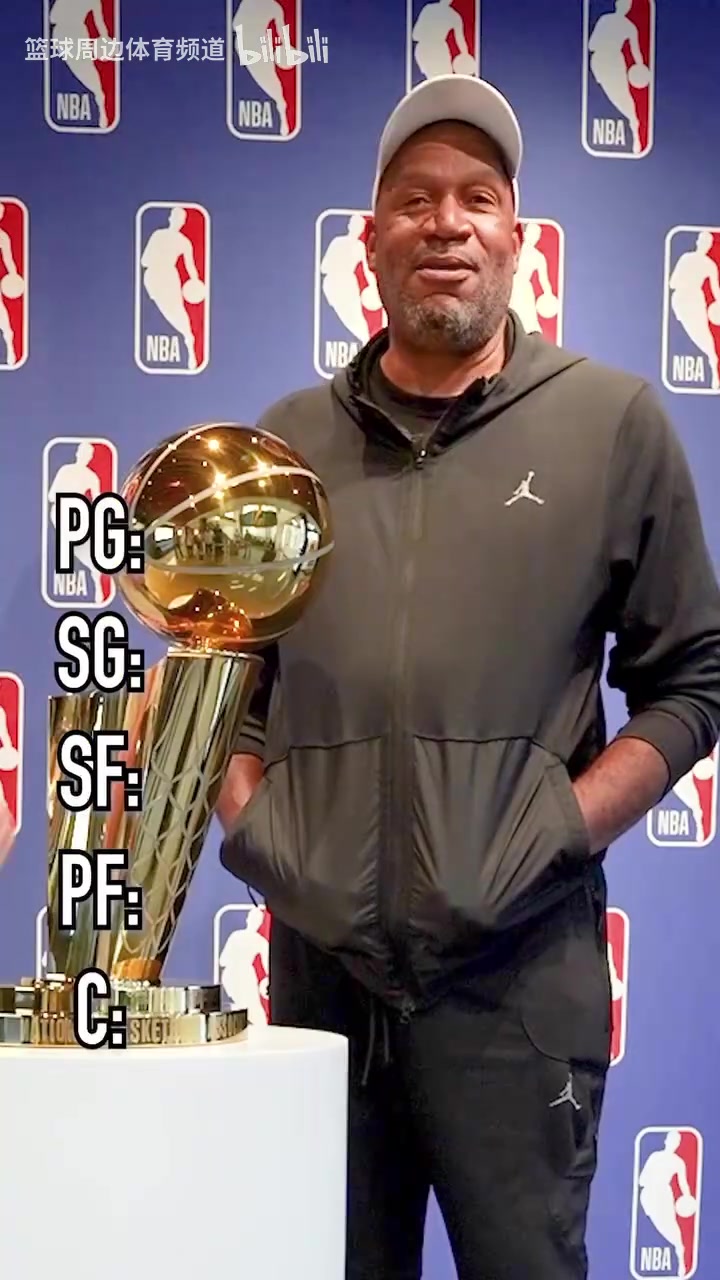 五屆總冠軍哈勃選擇隊(duì)友最佳陣容皮蓬科比喬丹大蟲奧尼爾庫科奇