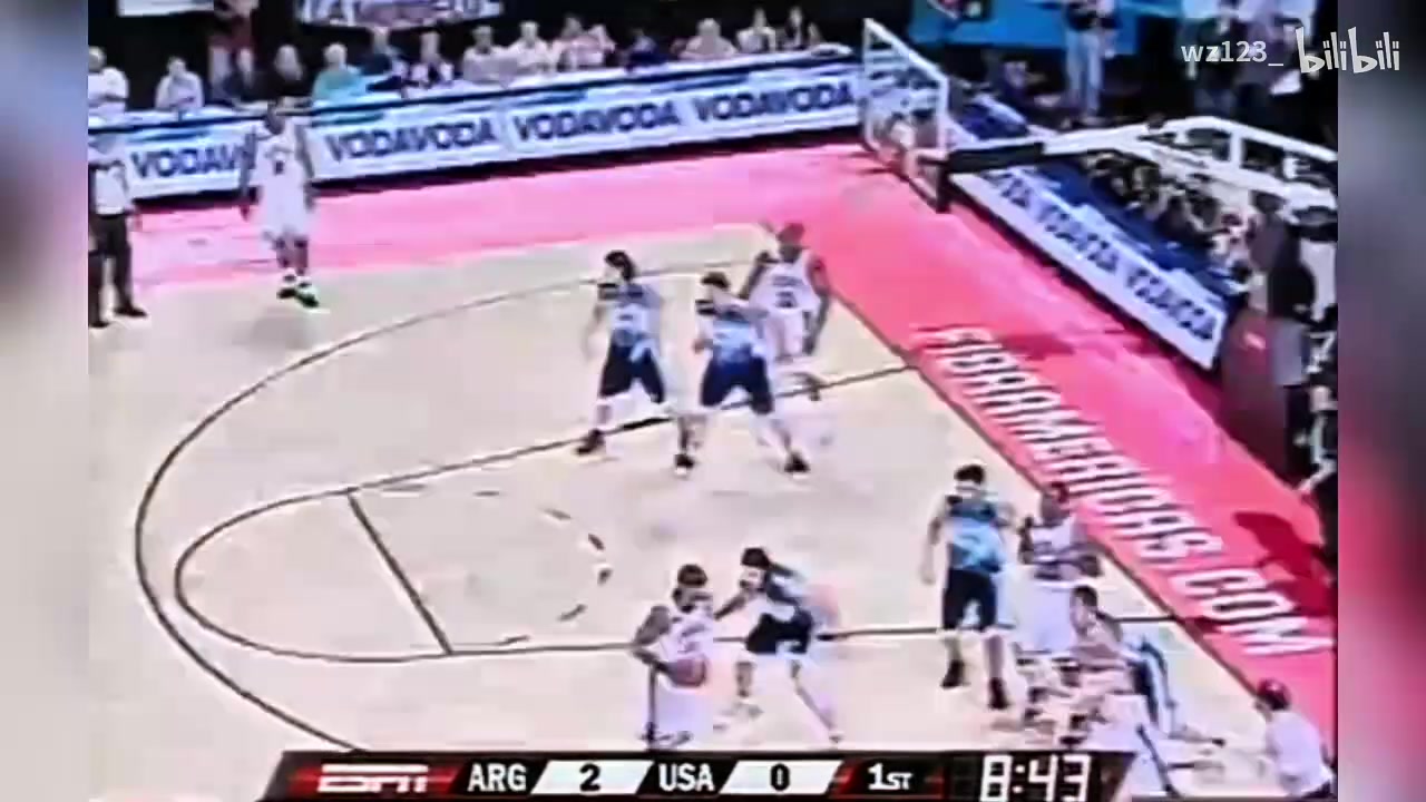 如日中天科比07男籃美錦賽27分吊打阿根廷