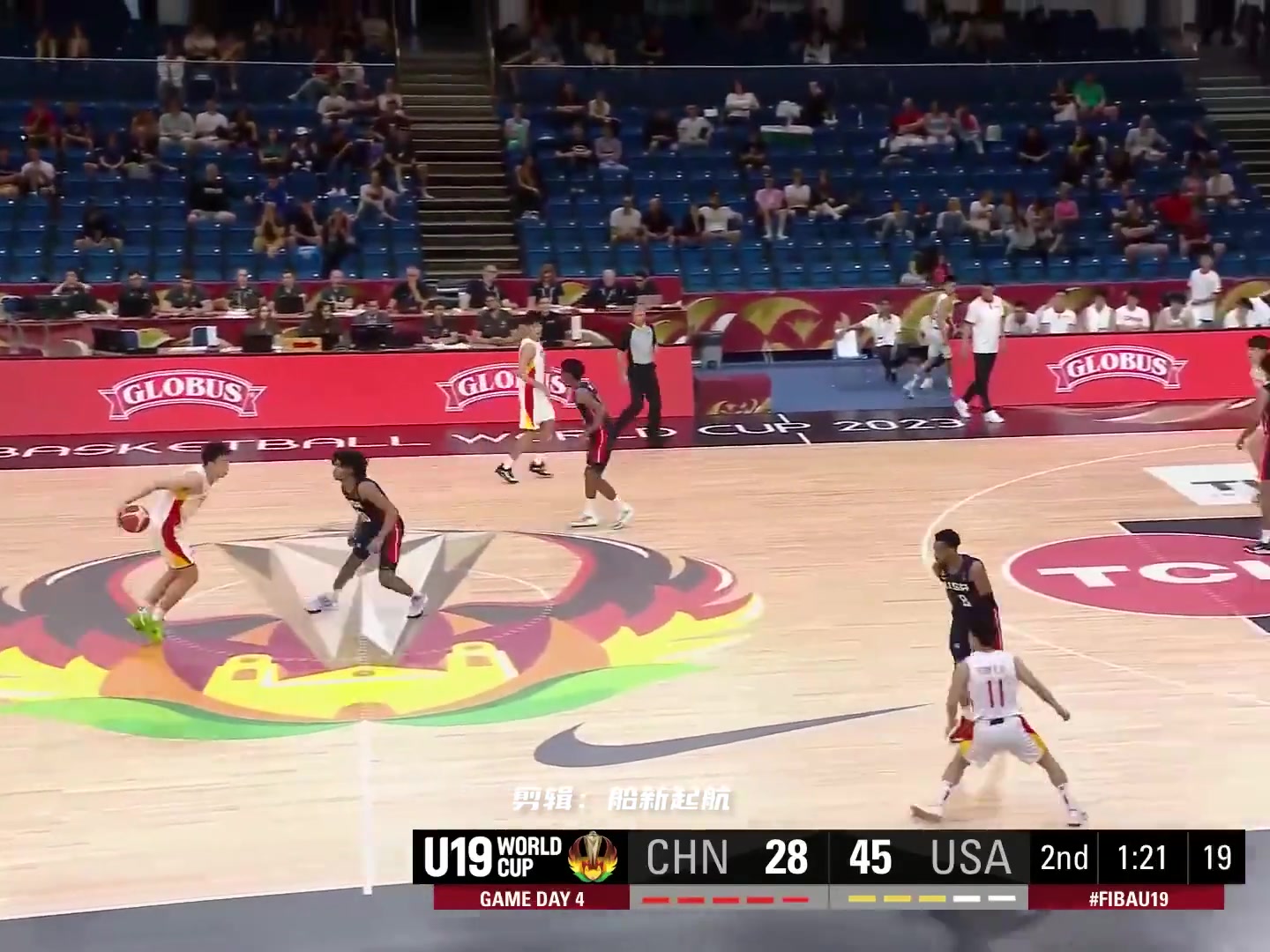 去年U19王俊杰面對美國隊(duì)10投6中表現(xiàn)驚艷可惜傷退