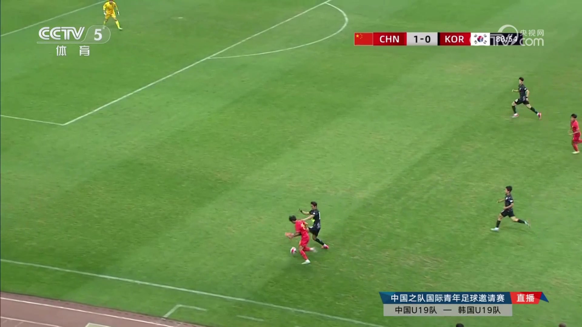 央視解說韓國球員被過后只能看到劉誠宇的尾燈