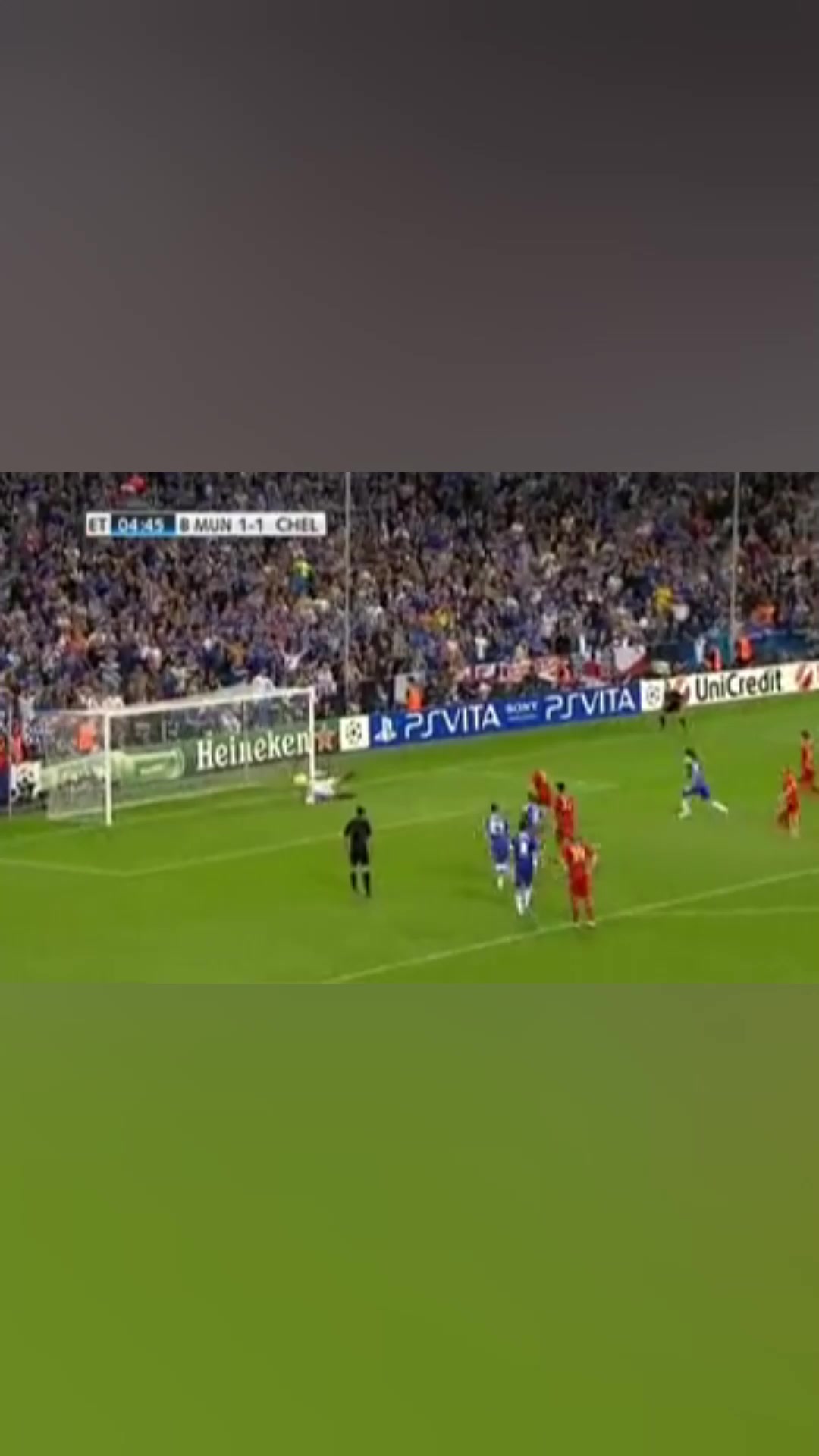 2012年歐冠決賽切赫封神一撲帶領切爾西贏取歐冠冠軍