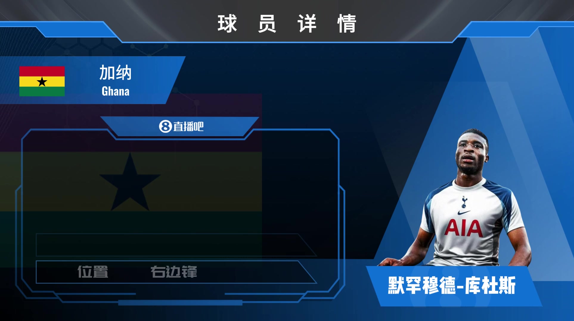 加納金左腳熱刺新簽下的庫杜斯絕非前場(chǎng)多面手那么簡(jiǎn)單