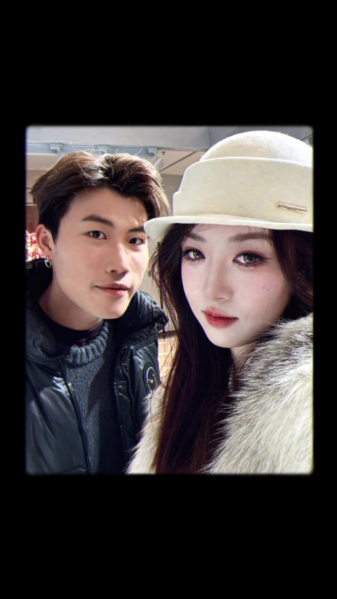 謝文能曬視頻和漂亮女友過七夕