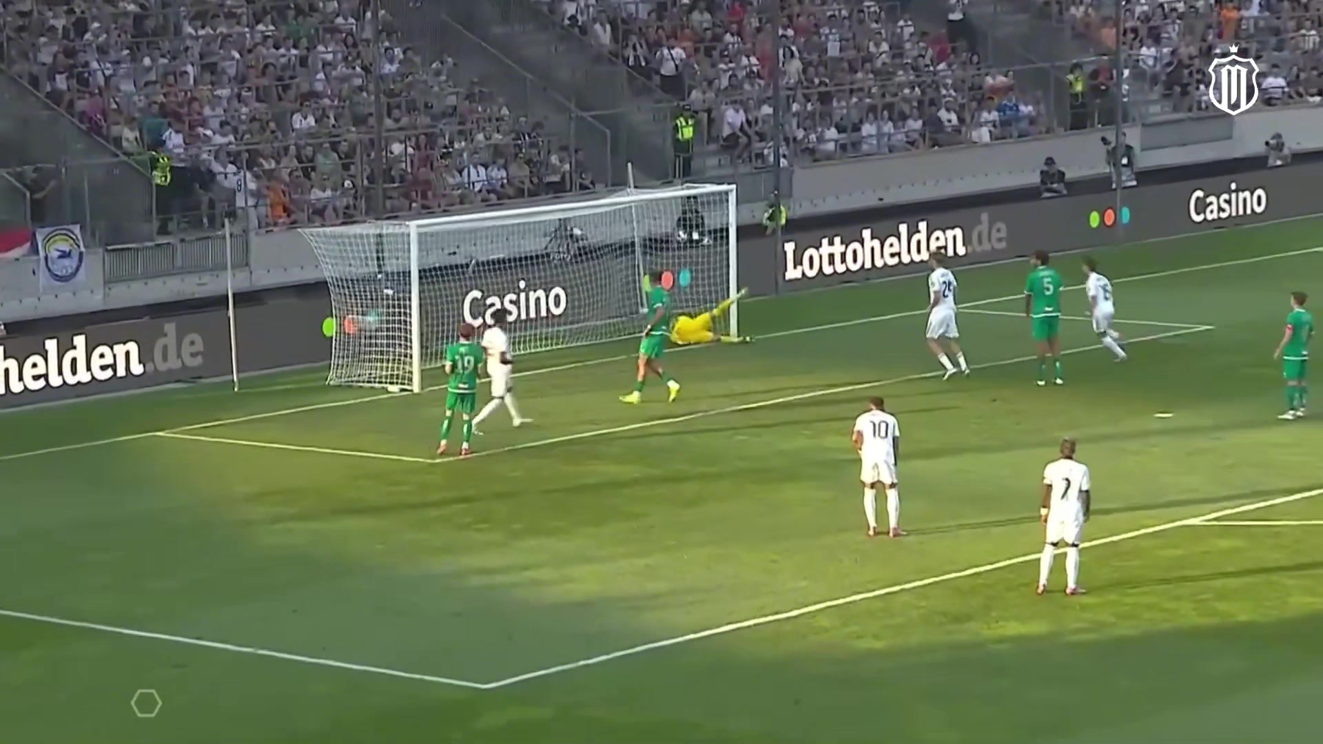 皇馬領先迪亞斯精準傳中米利唐頭球吊射破門