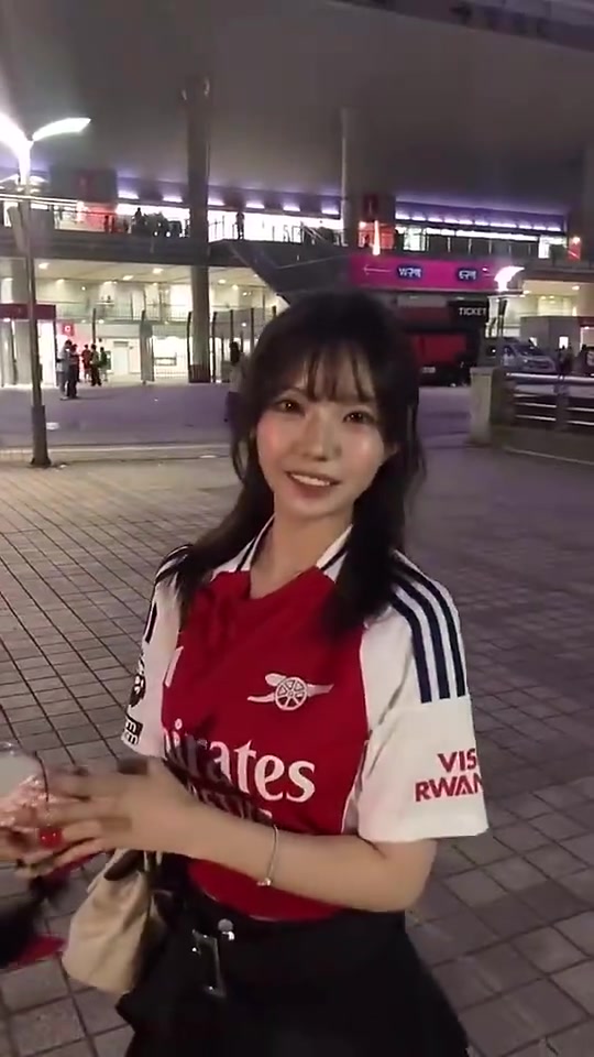 真不戳阿森納的韓國美女球迷顏值這么高啊