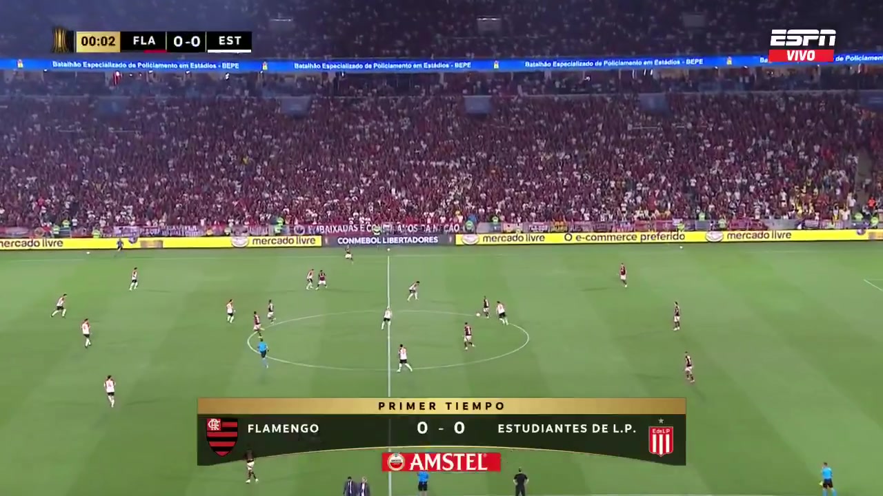 帶球進場解放者杯弗拉門戈開場15秒破門