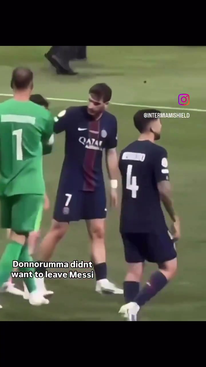 看得出來多納魯馬是梅西的真愛粉