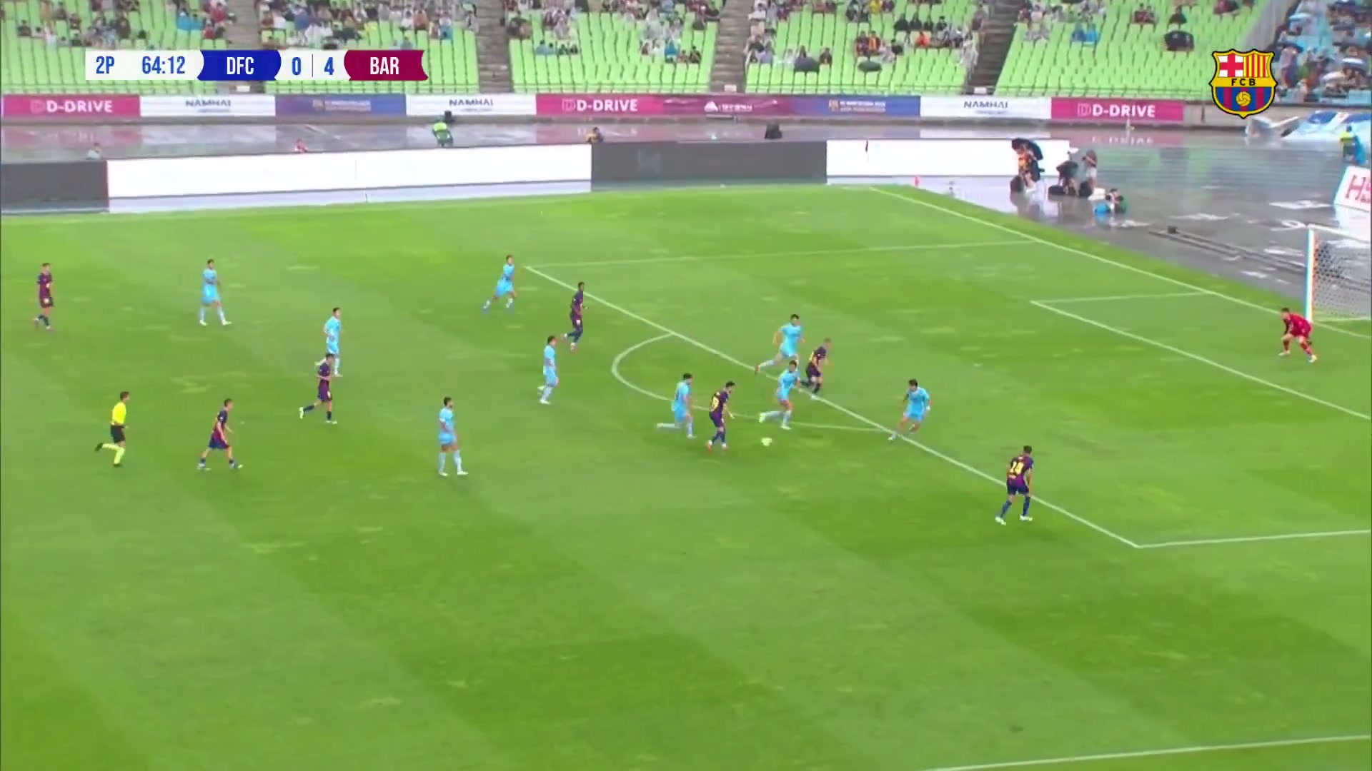 值得銘記的時刻拉什福德在巴薩打進的首粒進球