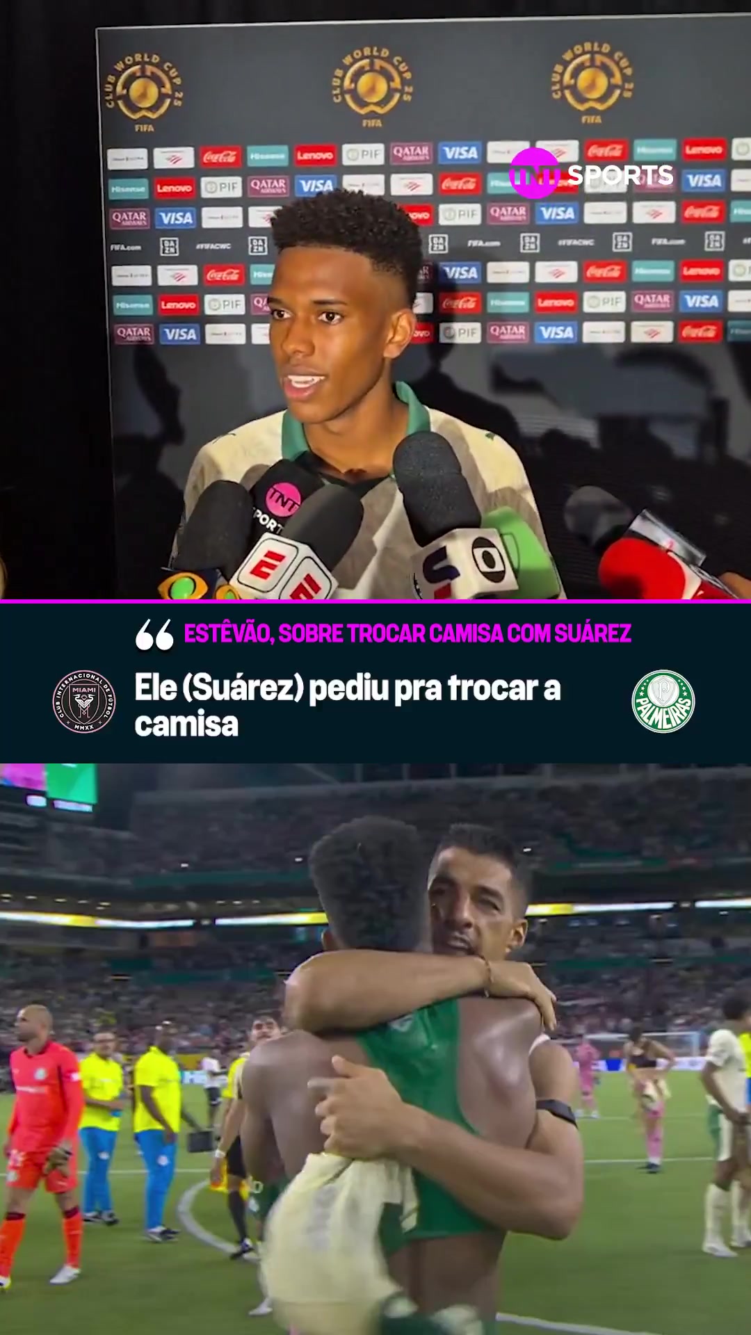 蘇亞雷斯想得到埃斯特旺的球衣這小子上半場換梅西下半場換蘇亞