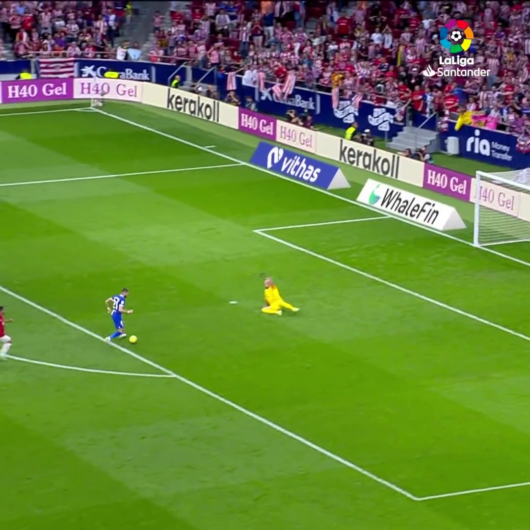 教科書級別的單刀破門