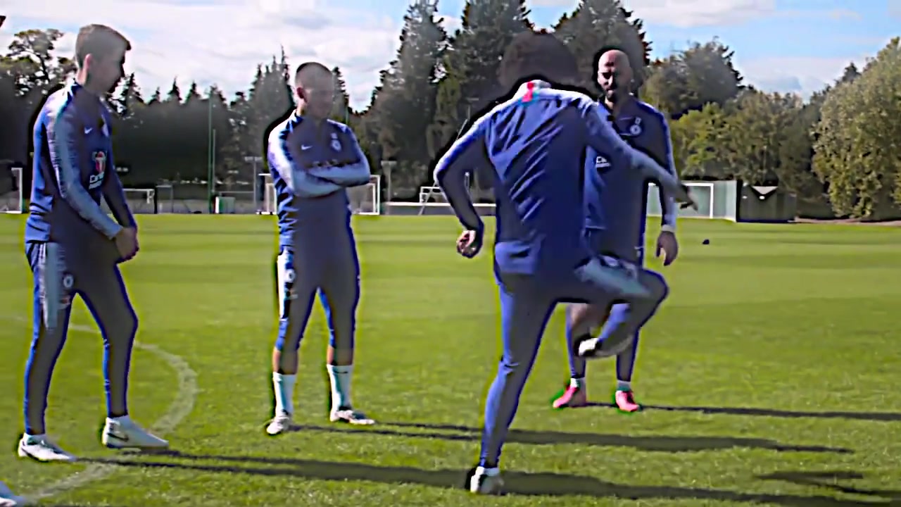 斯坦福橋永遠的扎球王阿扎爾28秒告訴你們什么叫天賦