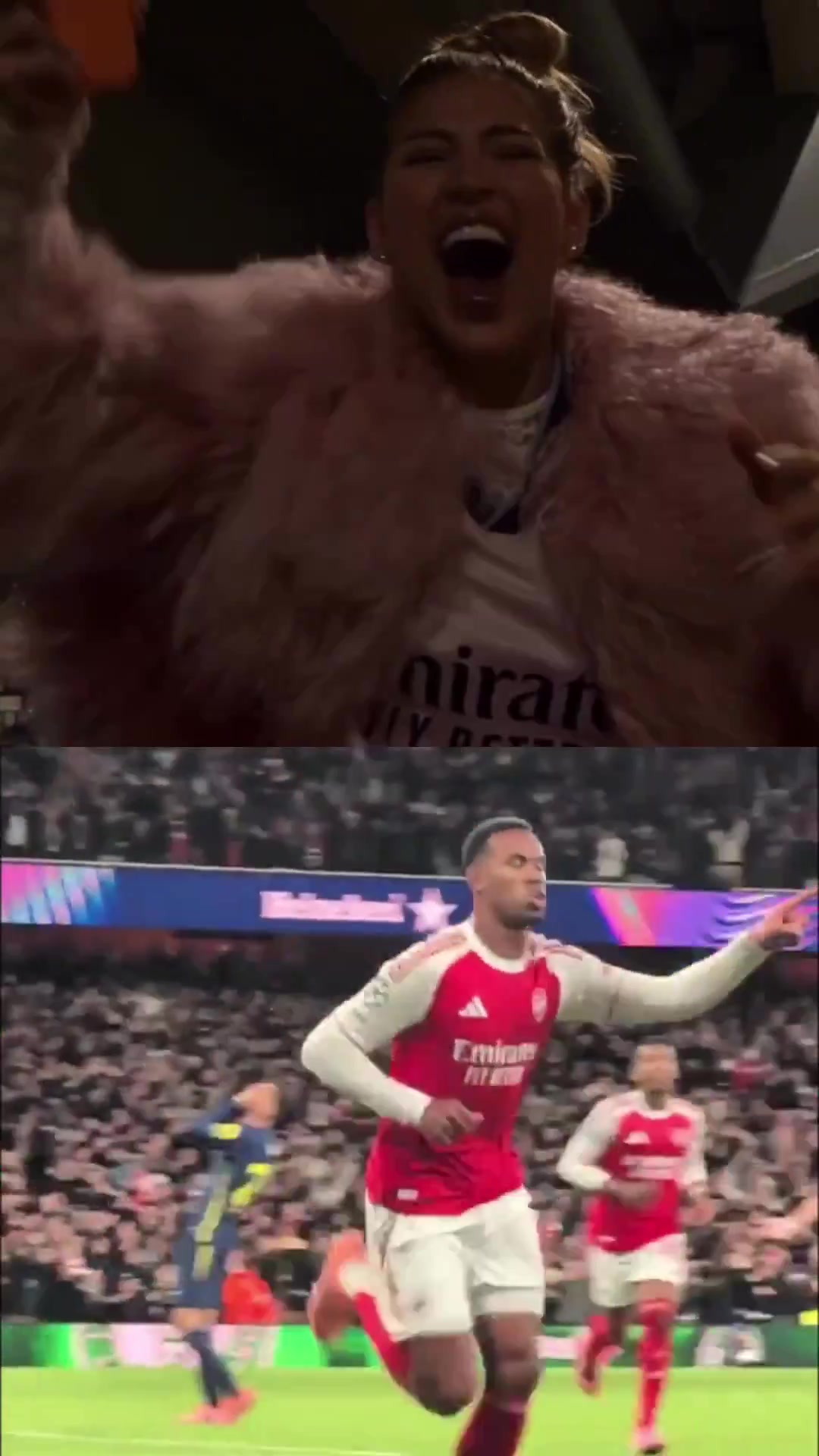 加布里埃爾妻子目睹丈夫進(jìn)球我渾身顫抖他是本場最佳球員