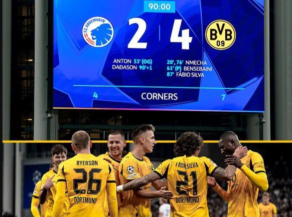 多特達成歐冠200場里程碑，參賽場次在德國球隊中僅次于拜仁