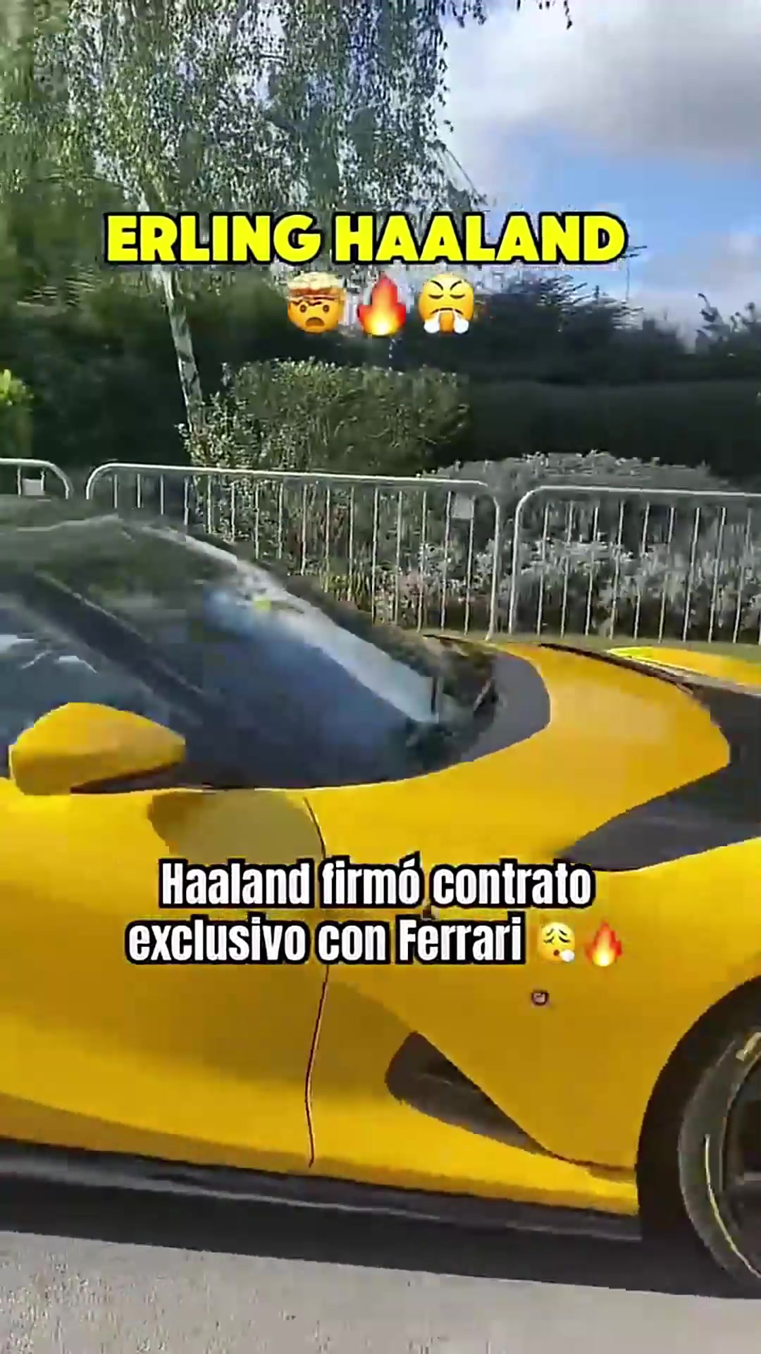 5天工資哈蘭德駕駛?cè)聝r值35萬鎊法拉利來訓(xùn)練他已有多輛