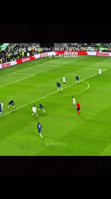 還是有靈性的馬競中場新引援卡爾多索近15次盤帶合集