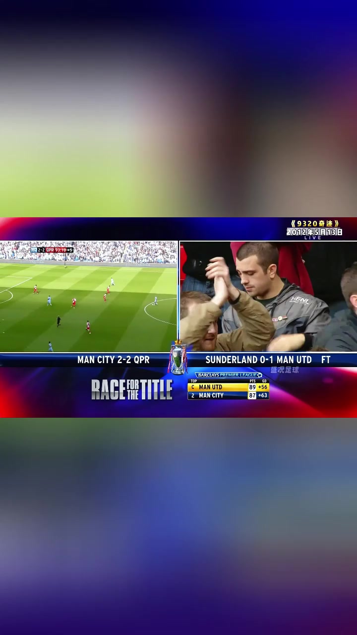 讀秒奪冠是種什么體驗曼城球迷心中永遠無法忘卻的奇跡