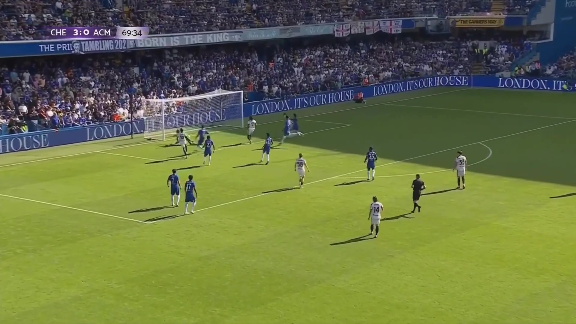 扳回一球薩56邊路突破巧妙直塞福法納低射近角破門