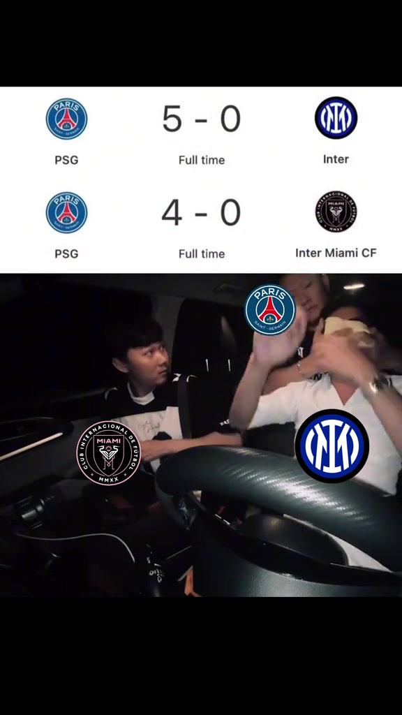 手下留情網(wǎng)友整活0-4時(shí)邁阿密國(guó)際突然想到了國(guó)米的遭遇