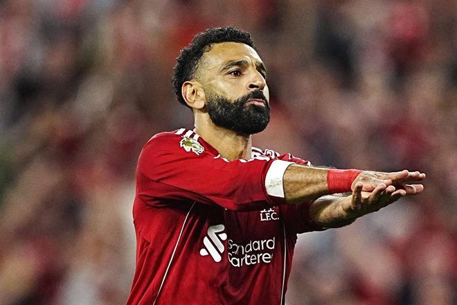 薩拉赫將迎來安菲爾德200場里程碑，前199場打進(jìn)137球