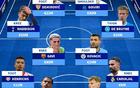 因傷缺席今年剩餘比賽陣容：德佈勞內(nèi)、卡瓦哈爾、加維等在列