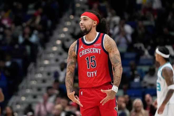 西部再無全敗隊！鵜鶘最後11-0逆轉(zhuǎn)黃蜂獲首勝 無錫安8人上雙制勝