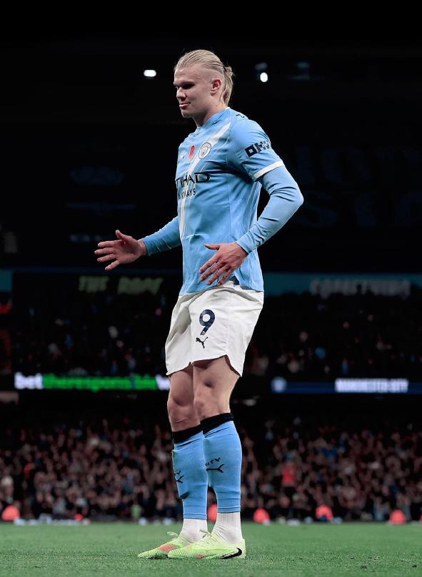 福登梅開二度，哈蘭德造歐冠神跡，曼城4-1多特三連勝宣戰(zhàn)利物浦