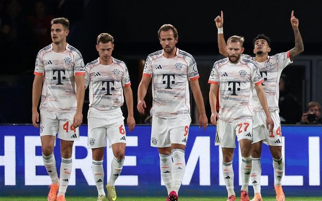 2:1！凱恩啞火，迪亞斯雙響+紅牌，拜仁干翻衛(wèi)冕冠軍，豪取16連勝