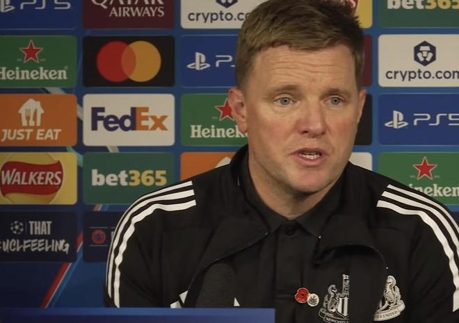 埃迪-豪：吉馬良斯為了上場說感覺很好；沒想到能執(zhí)教紐卡4年