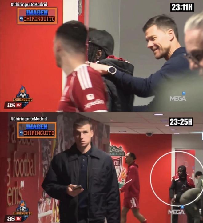 聊了什么？阿隆索歐冠賽后與弗林蓬進行了14分鐘秘密會談