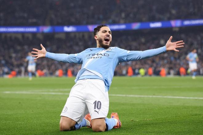 替補(bǔ)破門，曼城中場謝爾基斬獲歐冠生涯處子球