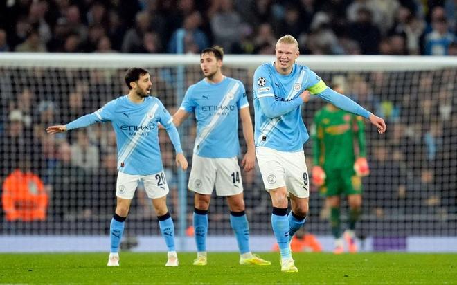 哈蘭德連續(xù)5場(chǎng)歐冠取得進(jìn)球，成曼城隊(duì)史第一人