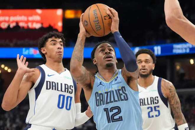 9戰(zhàn)7敗西部墊底！獨(dú)行俠最多落後35分輸灰熊 莫蘭特21+13狀元12分