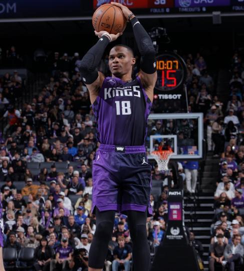 國(guó)王賺瞭！威斯佈魯克過(guò)去三場(chǎng)狂轟24.3分11.3籃板8.3助攻！