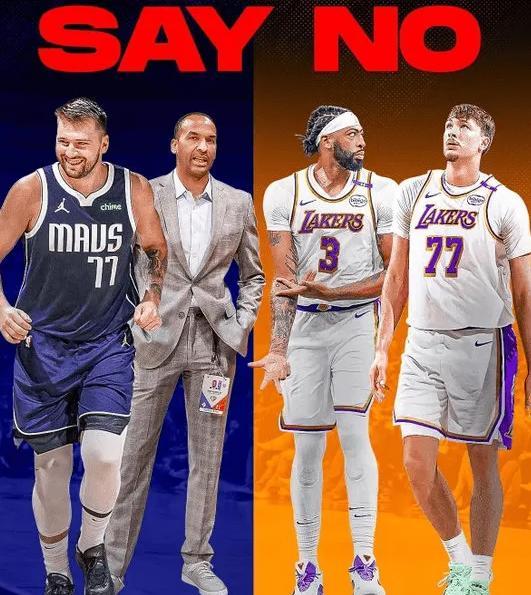 美媒曬出交易設想：濃眉哥+弗拉格打包換湖人東契奇