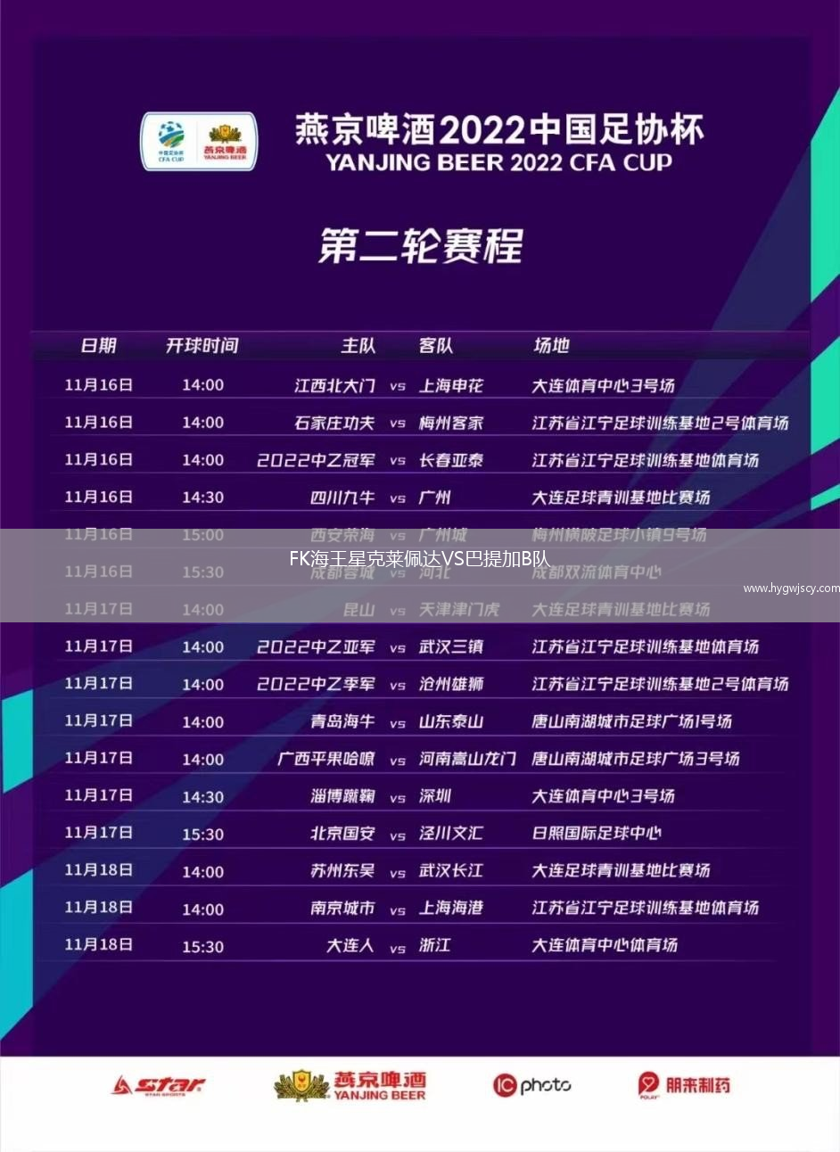 FK海王星克萊佩達(dá)VS巴提加B隊(duì) FK海王星克萊佩達(dá)VS巴提加B隊(duì)