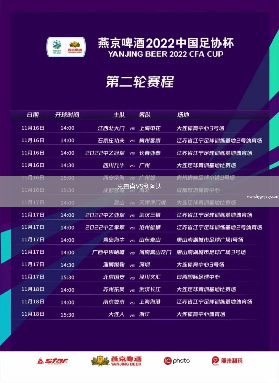 克魯肖VS利阿達